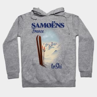 Samoëns France travel poster Hoodie